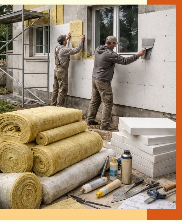 Утепление домов в Великом Устюге под ключ от 4275 руб/м2 | Профессионально — ТепломастерВлс