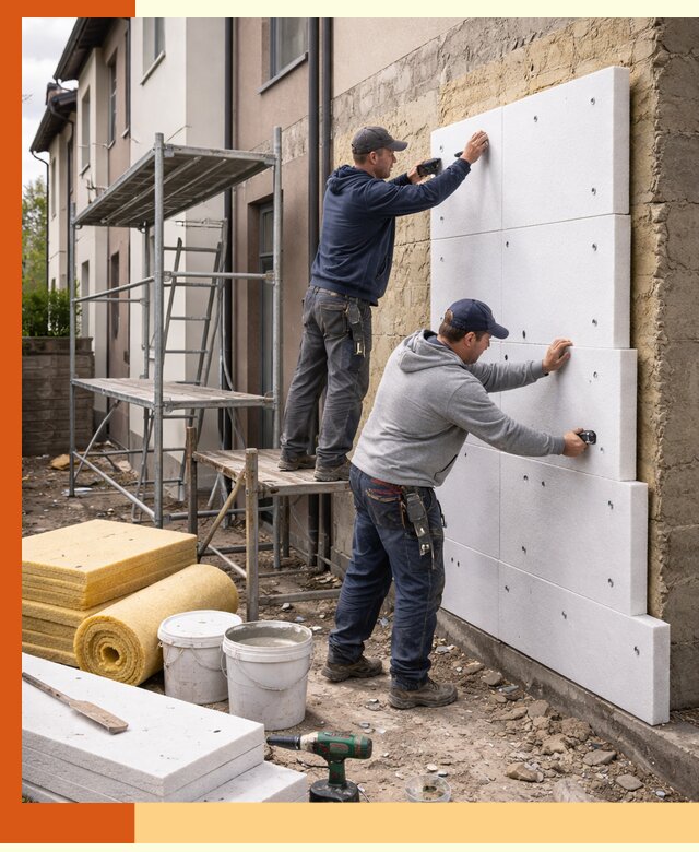 Утепление таунхауса с гарантией комфорта в Великом Устюге