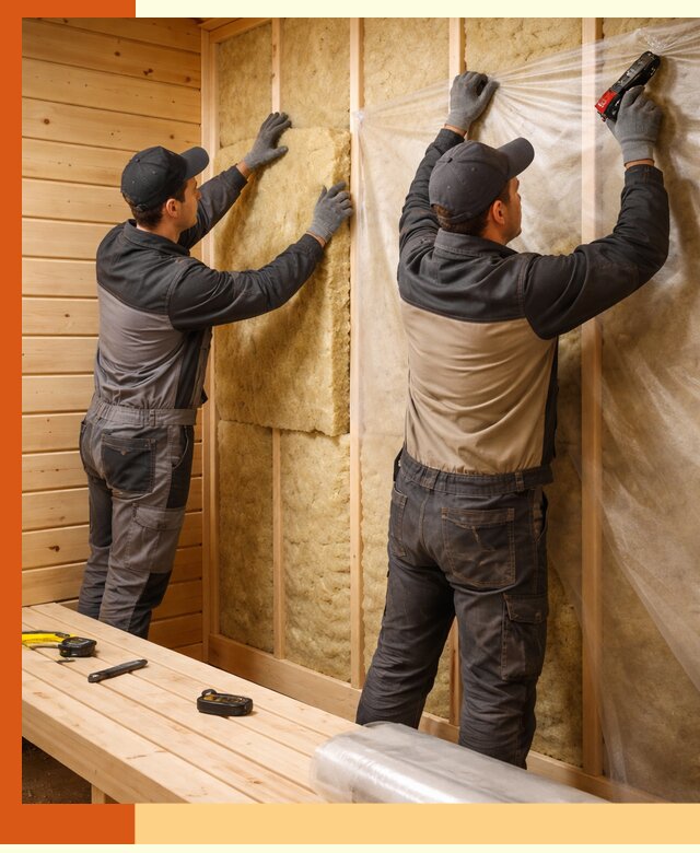 Профессиональное утепление сауны в Великом Устюге с гарантиями качества