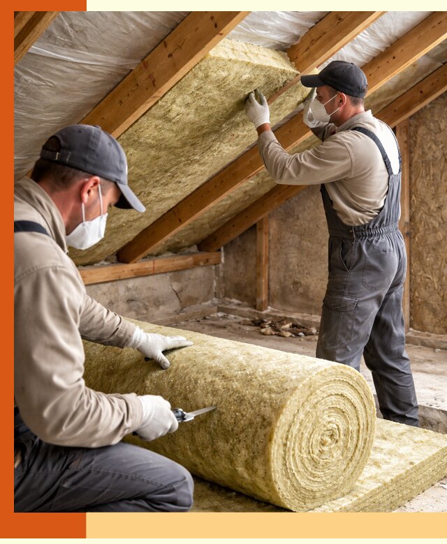 Утепление чердака минватой быстро и качественно в Великом Устюге