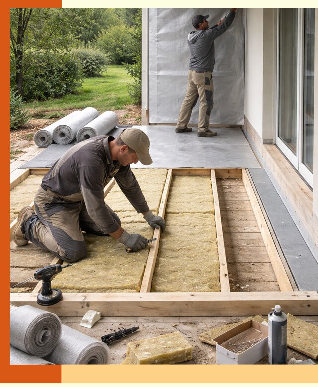 Утепление террасы в Великом Устюге — тепло и защита круглогодично