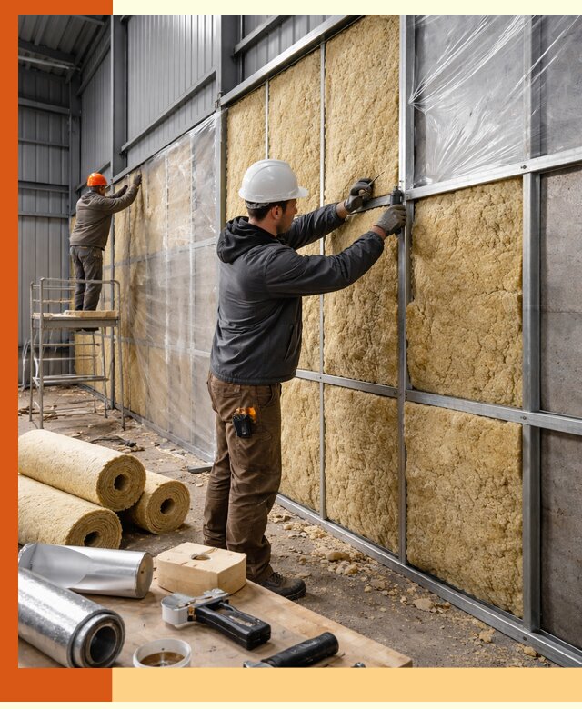 Утепление ангара в Великом Устюге — профессиональная теплоизоляция помещений