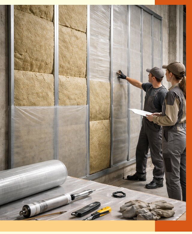 Утепление склада химсырья в Великом Устюге от 4581 руб. под ключ | ТепломастерВлс