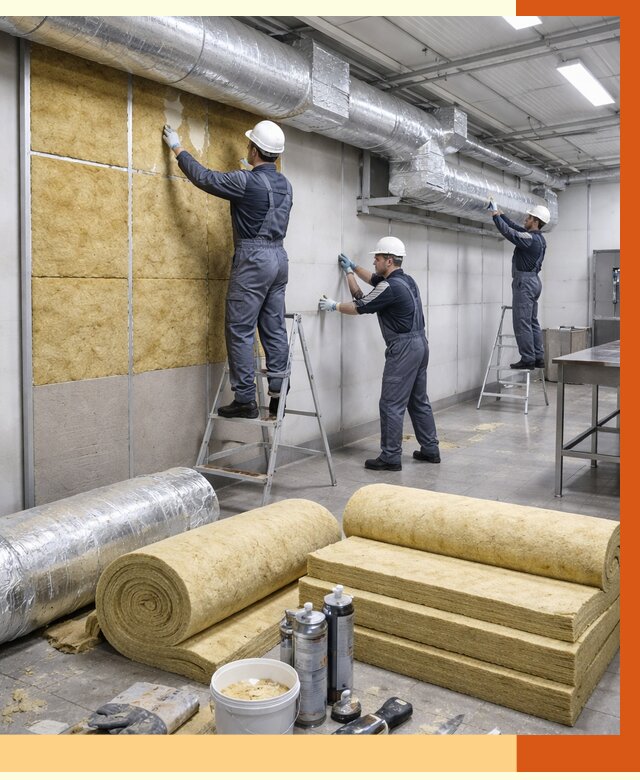 Утепление пищевого цеха в Великом Устюге от 12724 руб./м² — комплексно под ключ | ТепломастерВлс