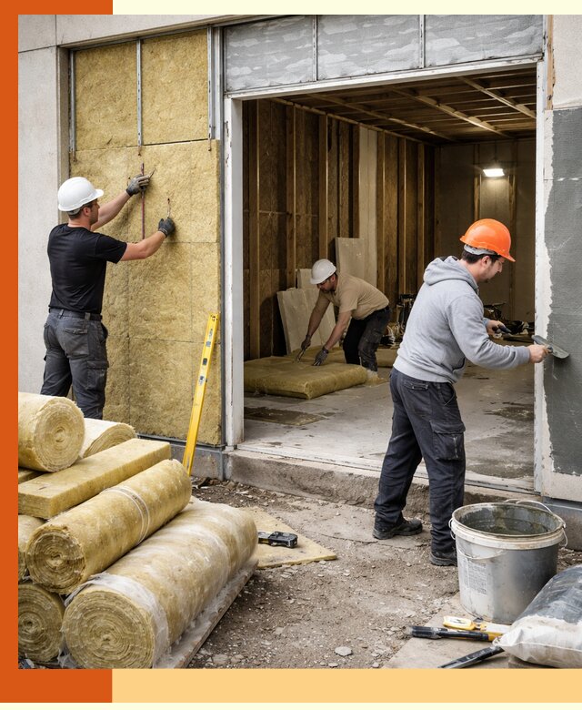 Утепление торгового павильона в Великом Устюге — качественно и энергоэффективно