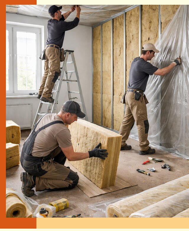 Утепление офисных помещений под ключ в Великом Устюге