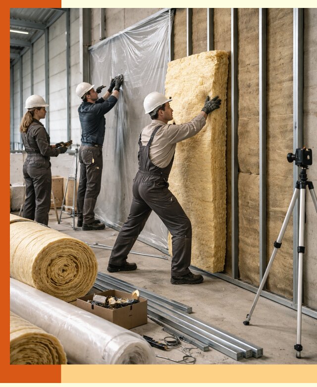 Утепление складского терминала в Великом Устюге профессионально и надёжно