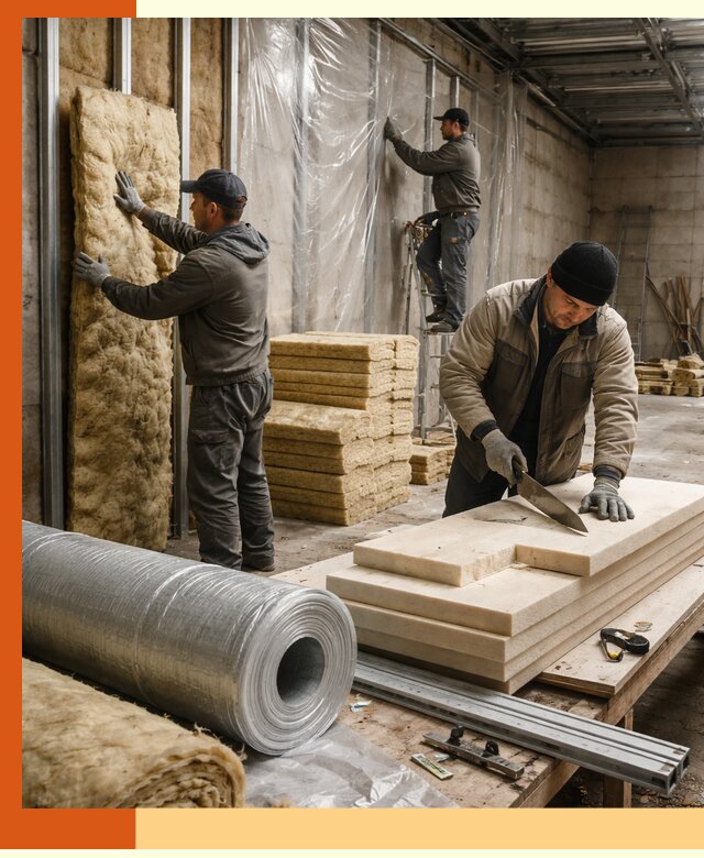 Утепление торгового склада в Великом Устюге с энергоэффективными решениями