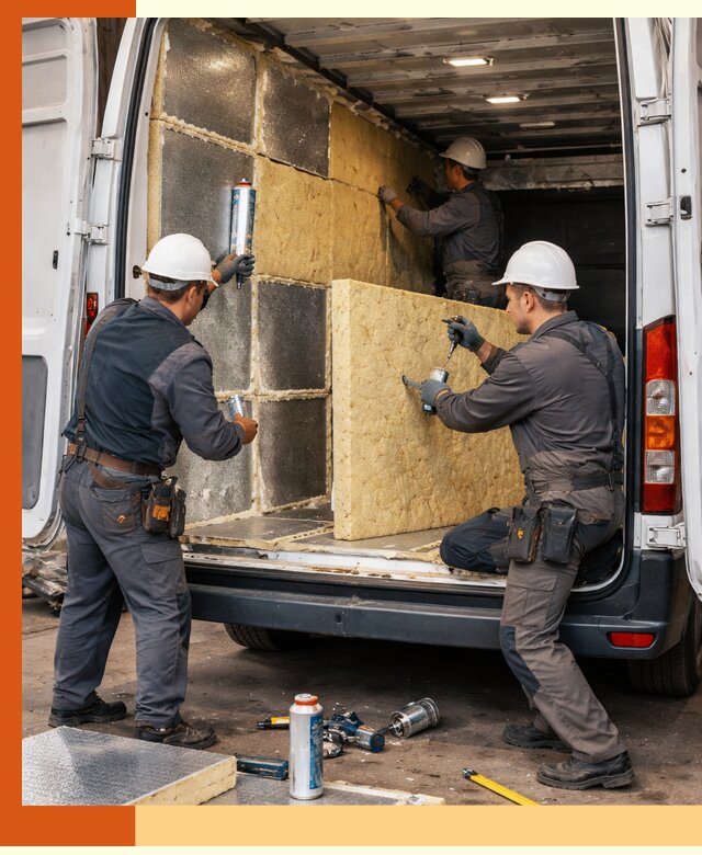 Утепление фургона-рефрижератора в Великом Устюге для сохранения температуры