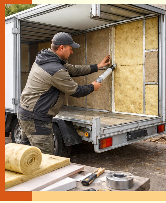 Профессиональное утепление прицепа в Великом Устюге для любых условий