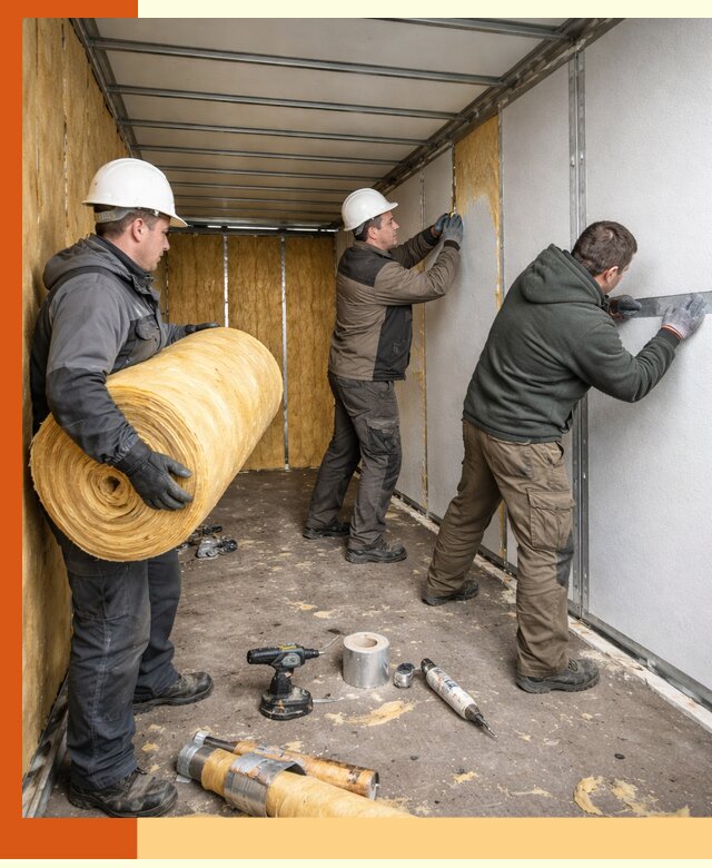 Утепление рефрижераторного контейнера в Великом Устюге профессионально и надежно