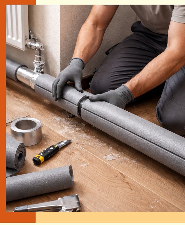 Утепление труб отопления в Великом Устюге: теплоизоляция и защита сети