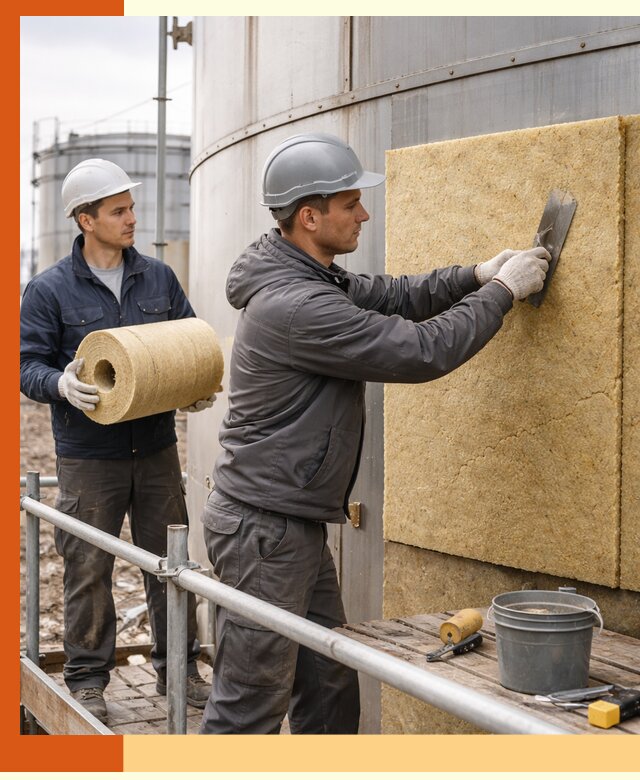 Профессиональное утепление резервуара и теплоизоляция в Великом Устюге