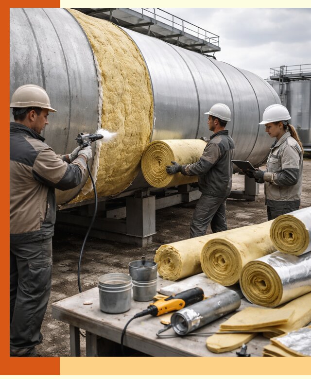 Утепление цистерны в Великом Устюге — утеплители и монтаж под ключ