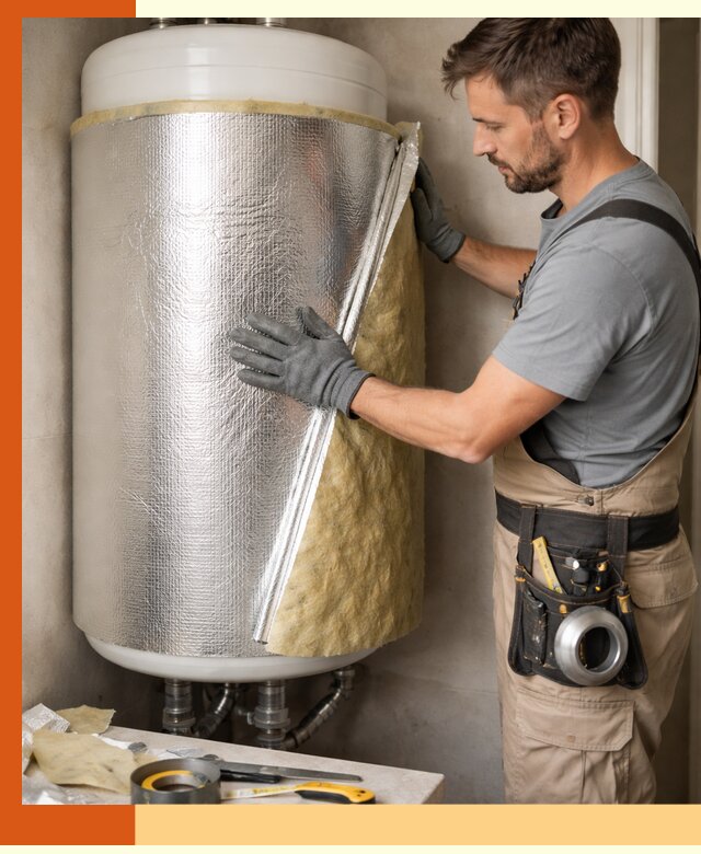 Утепление бойлера в Великом Устюге для снижения теплопотерь и экономии энергии