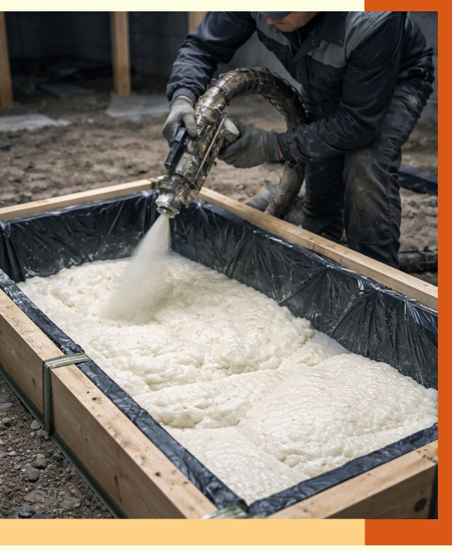 Заливка ППУ в формы в Великом Устюге от 2545 руб. — утепление форм под ключ | ТепломастерВлс