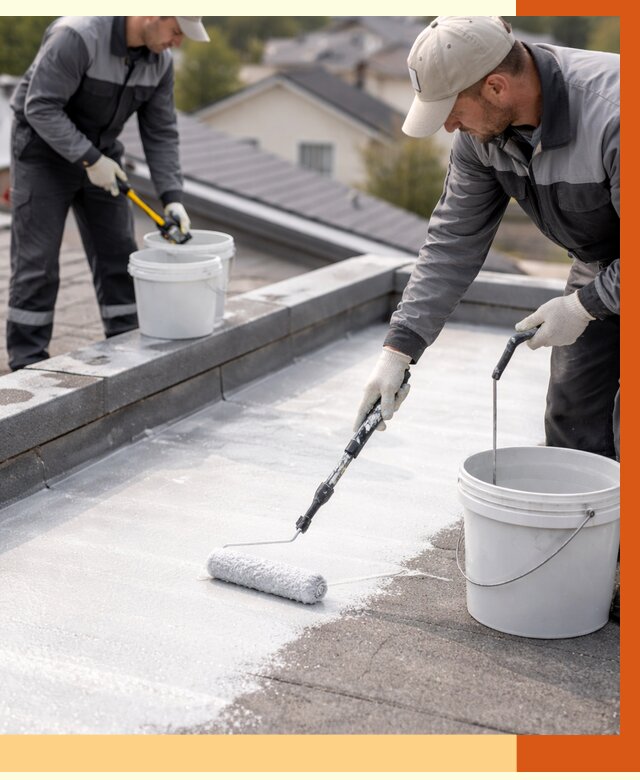 Утепление кровли жидкой теплоизоляцией в Великом Устюге от 2188 руб./м2 | ТепломастерВлс