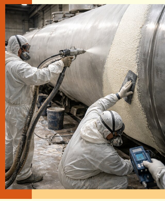 Утепление автоцистерн жидкой теплоизоляцией в Великом Устюге