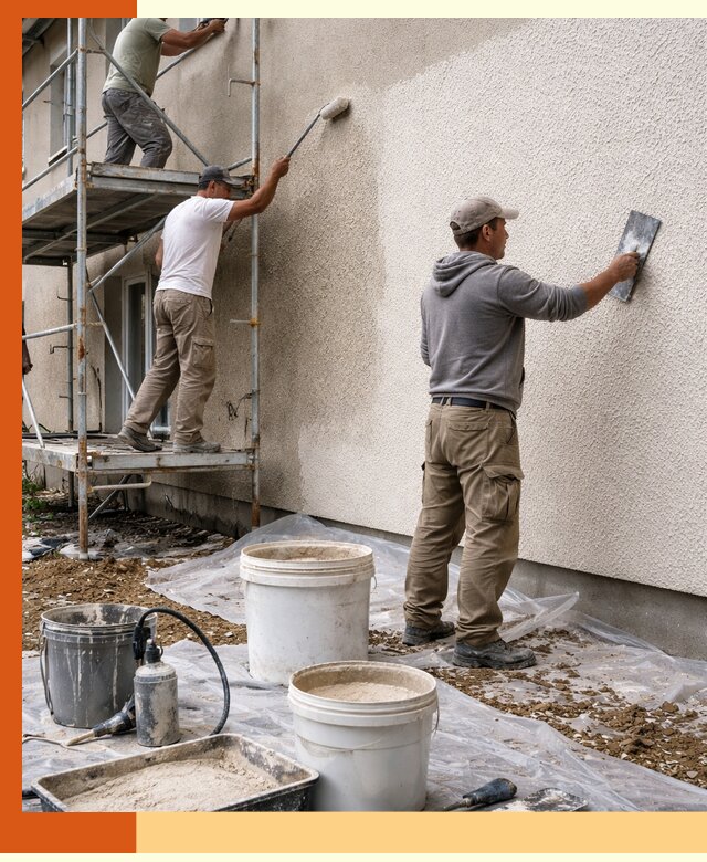 Утепление фасада жидкой пробкой в Великом Устюге