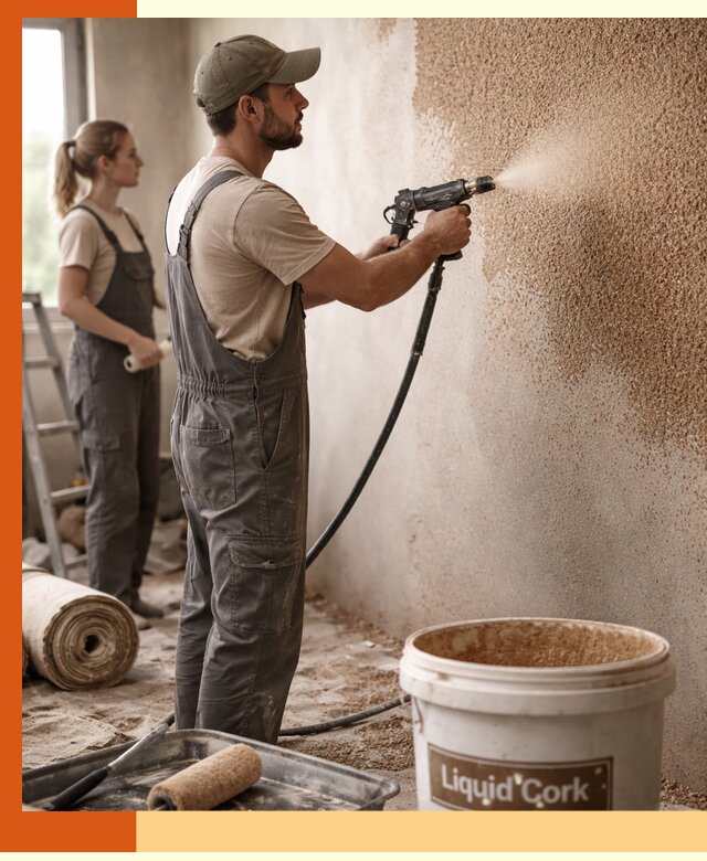 Утепление стен жидкой пробкой в Великом Устюге эффективное и долговечное