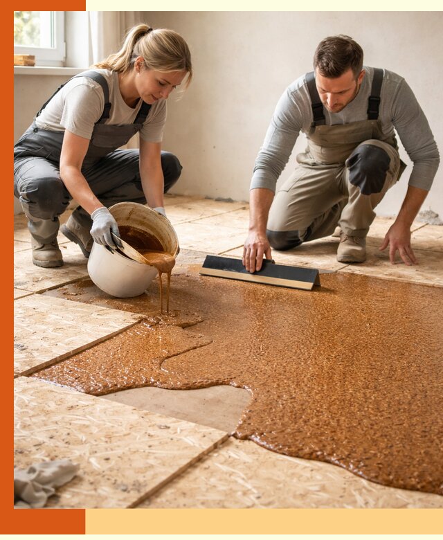 Утепление пола жидкой пробкой в Великом Устюге для квартир и домов