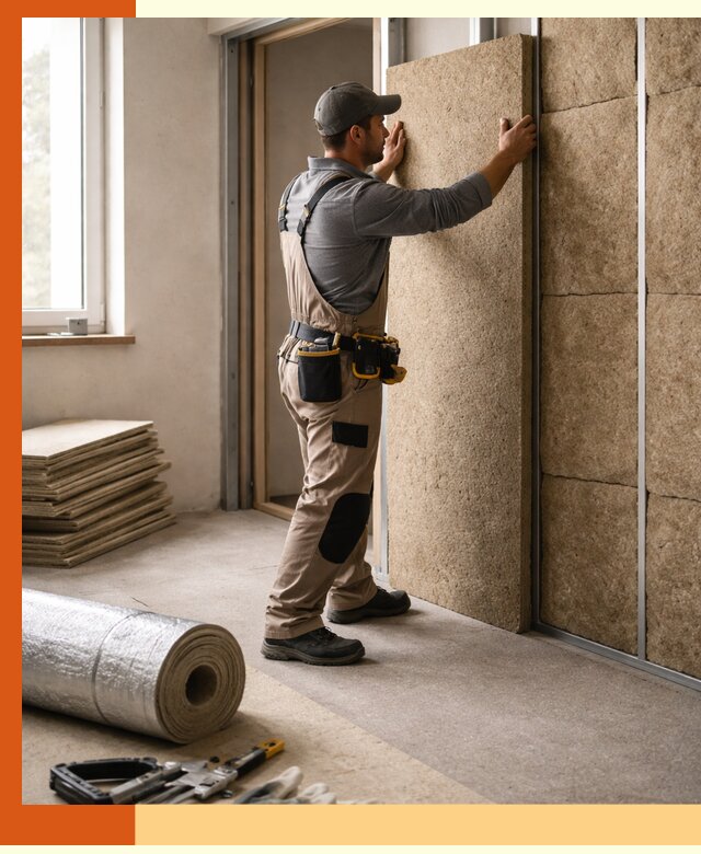 Шумоизоляция дома в Великом Устюге — комплексная защита от шума