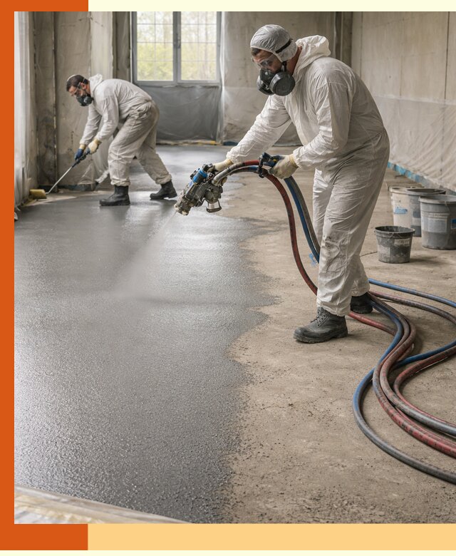 Гидроизоляция полимочевиной полов и конструкций в Великом Устюге