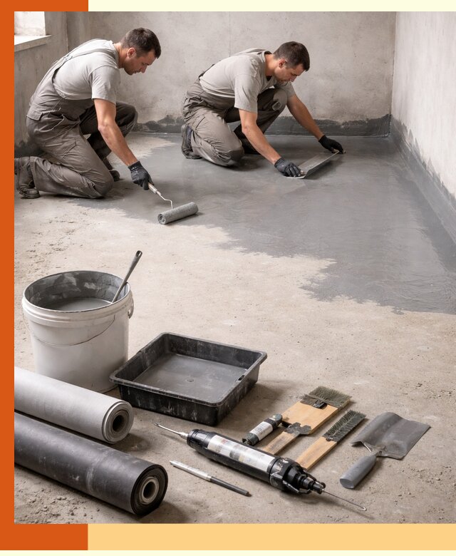 Гидроизоляция пола в Великом Устюге — надежная защита от влаги и протечек