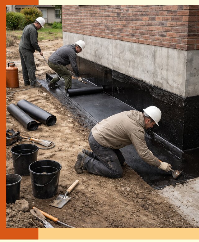 Гидроизоляция фундамента в Великом Устюге: надежная защита строений