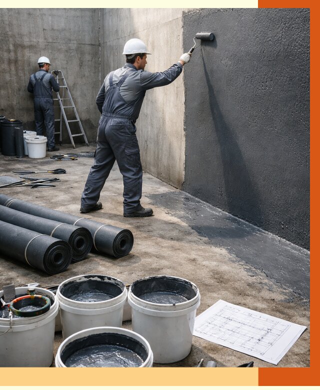 Гидроизоляция резервуара в Великом Устюге от 122148 руб. под ключ | ТепломастерВлс