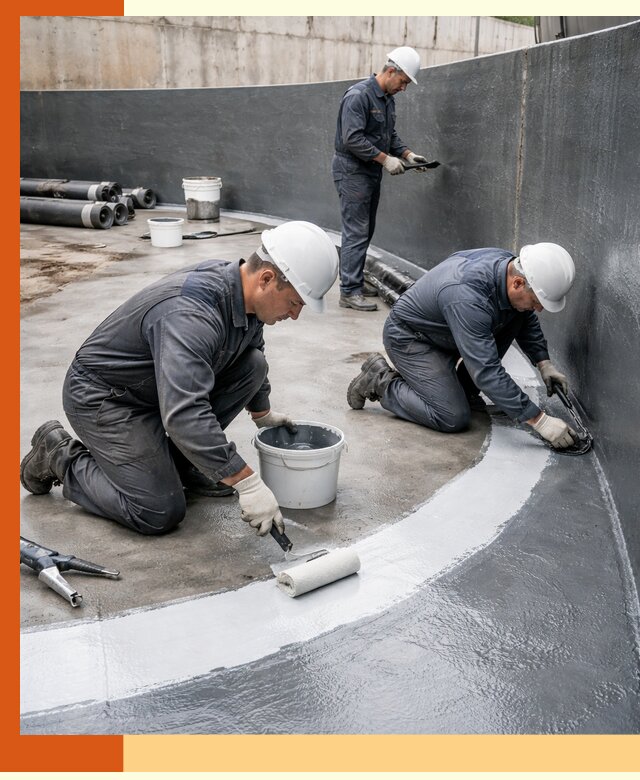 Гидроизоляция резервуара для топлива в Великом Устюге