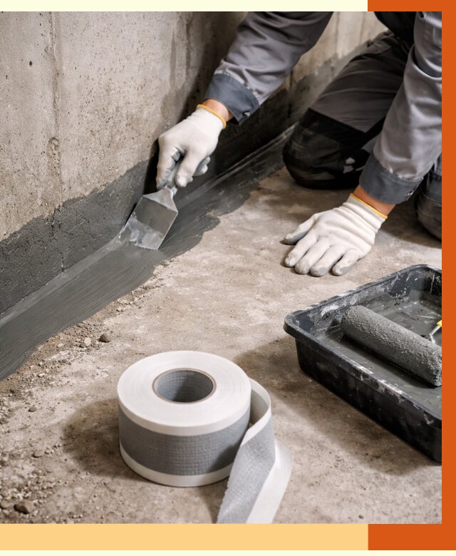 Гидроизоляция швов и герметизация стыков в Великом Устюге от 1272 руб. | ТепломастерВлс