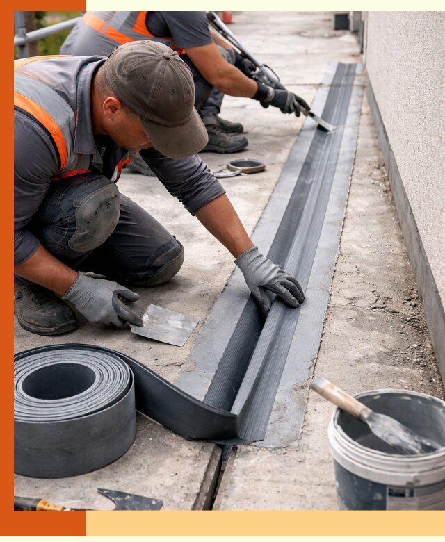 Гидроизоляция деформационного шва в Великом Устюге профессионально и надежно