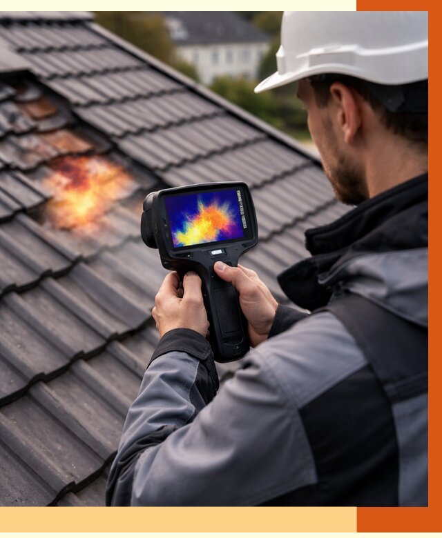 Тепловизионное обследование кровли в Великом Устюге от 4581 руб. — ТепломастерВлс под ключ
