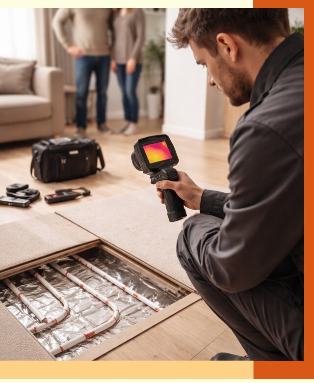 Тепловизионное обследование теплого пола в Великом Устюге от 4581 руб. — ТепломастерВлс