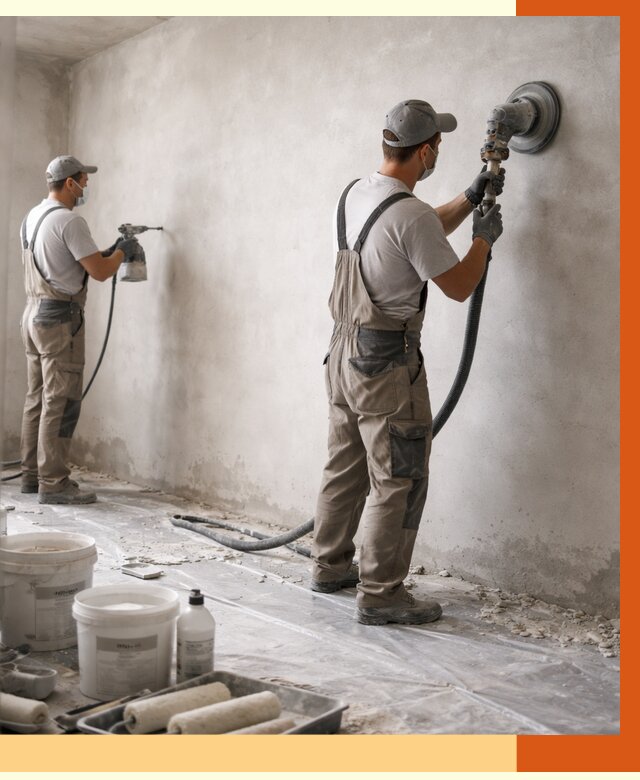 Подготовка поверхности под напыление в Великом Устюге от 1221 руб. — ТепломастерВлс