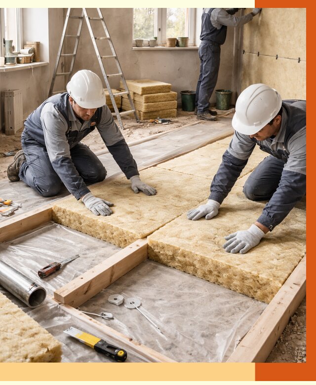 Восстановление теплоизоляции в Великом Устюге от 8652 руб. — ремонт утепления под ключ | ТепломастерВлс