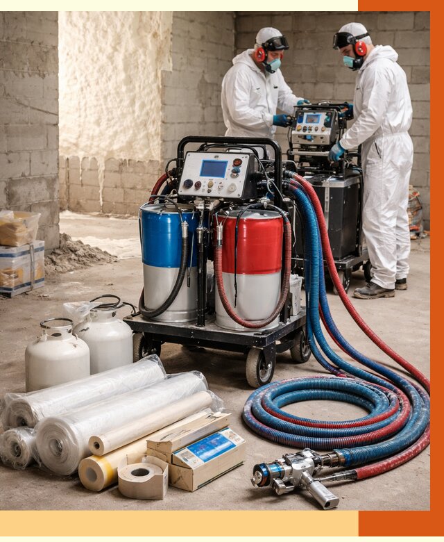 Аренда установки для напыления ППУ в Великом Устюге от 35627 руб. | ТепломастерВлс