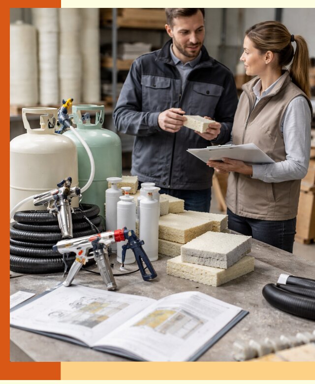 Продажа компонентов ППУ с профессиональной консультацией в Великом Устюге